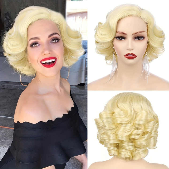 Short fishtail curls