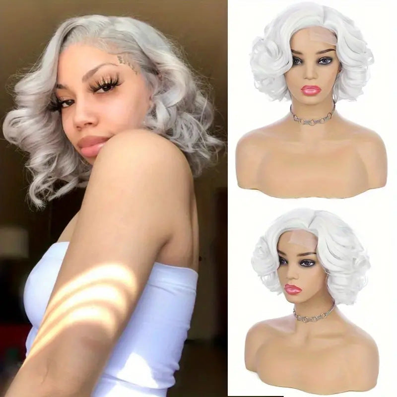 Short fishtail curls